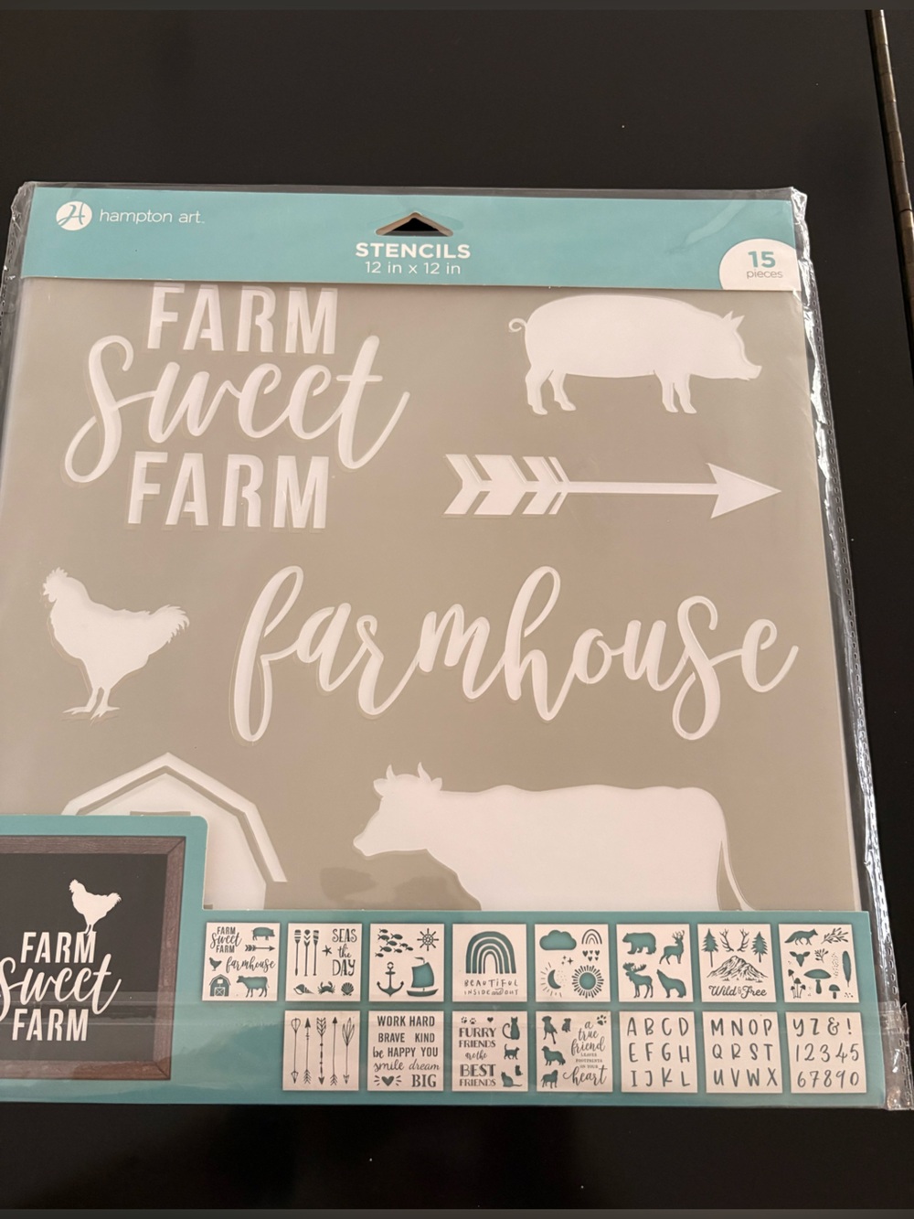 Farmhouse Stencil Set